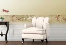 Behang sierranden opplakken