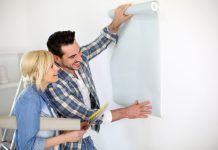 Zelf vliesbehang plakken vliesbehang