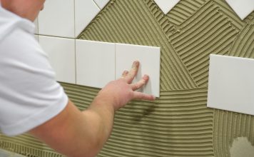 Muur of wand betegelen muur betegelen