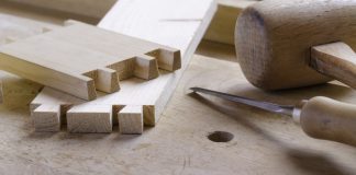 L-verbindingen maken zwaluwstaart