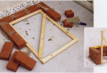 Een barbecue metselen