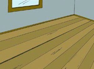 Kraken van houten vloer verhelpen