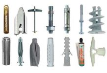 Pluggen en keilbouten en andere bevestigingen