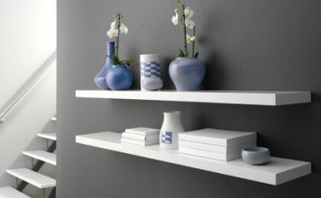 Wandplanken, zwevend ophangen