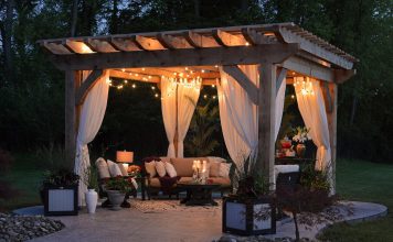 Het veranderen van je tuin in een oase van rust overkapping in de tuin