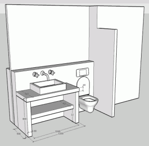 Een badkamer ontwerp maken